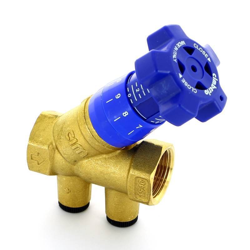 Клапан балансировочный ручной Cimberio 787OT/2R 3/4 ВР-ВР 787OTR/2P 3/4