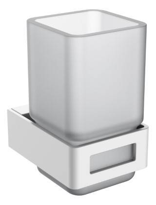 Стакан для зубных щеток подвесной Boheme Q белый матовый 10944-MW