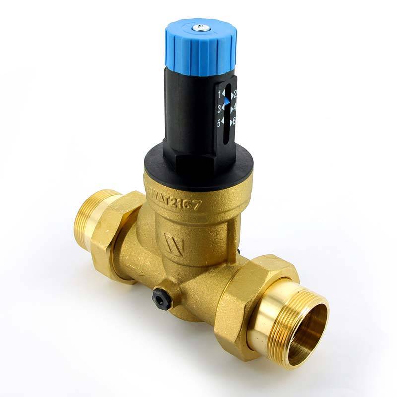 Редуктор давления Watts DRV 2 1.5-6.5 бар PN25 с отверстием под манометр 10015775