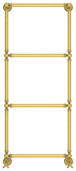 Полотенцесушитель водяной Сунержа Ренессанс 500x1260 мм состаренная латунь 051-0280-1250