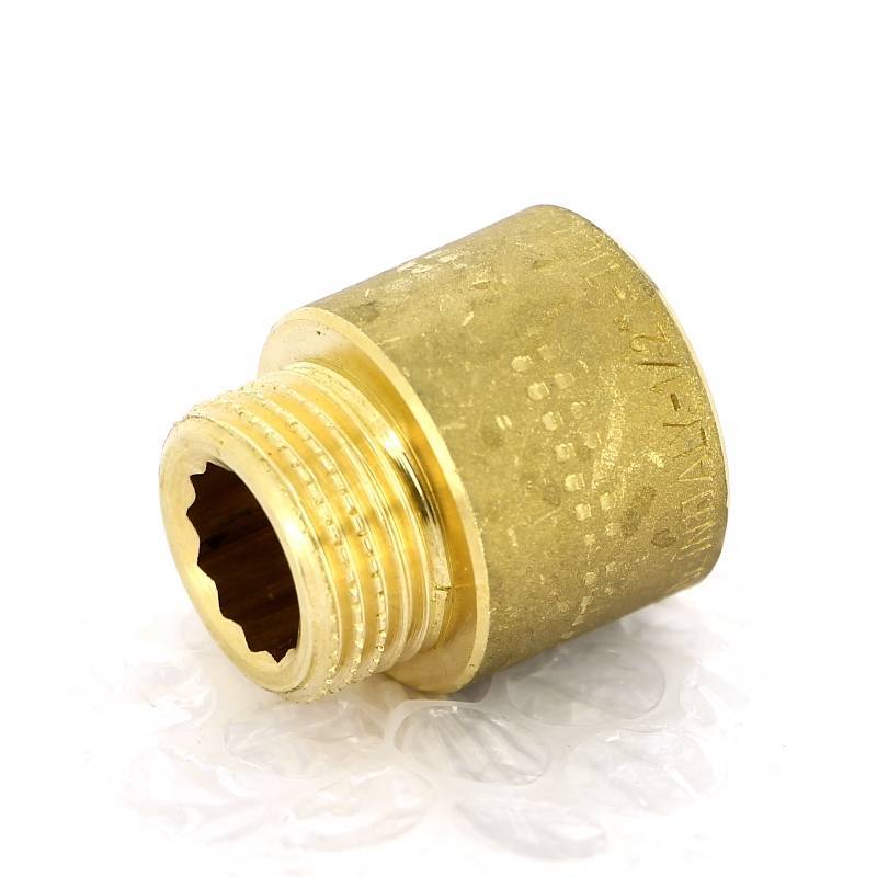 Удлинитель хромированный Tiemme 1/2 x 10 мм НВ 1500055