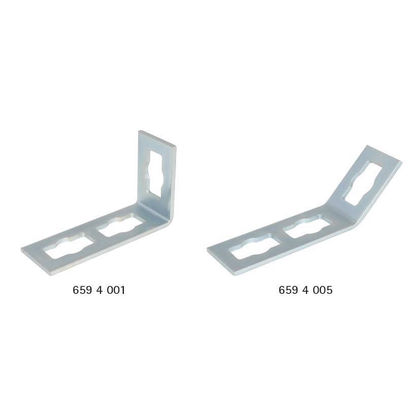 Уголок соединительный Walraven BIS PushStrut 90° 3 отверстия 6594001