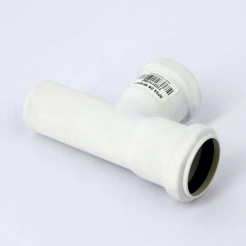 Тройник канализационный REHAU RAUPIANO PLUS 40/40/87° 123114