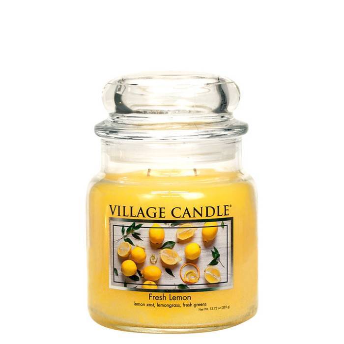 Ароматическая свеча Village Candle Лимонный фреш 389 г 10101