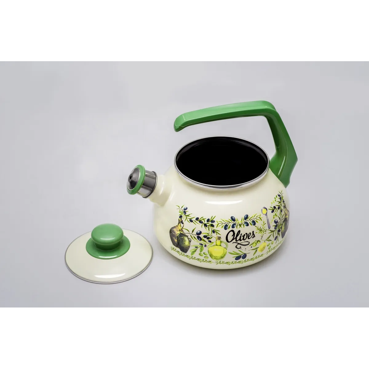 Чайник эмалированный Metrot Олива 2.5 л 7304