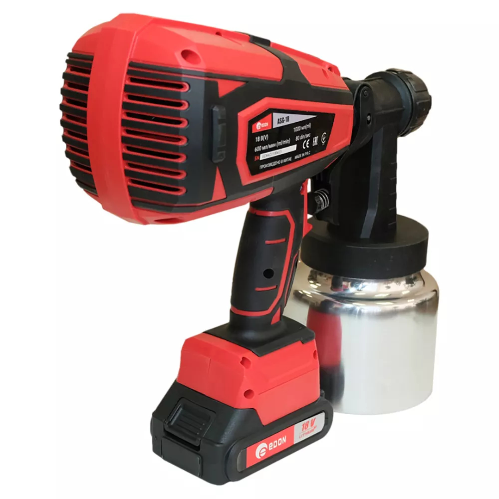 Краскопульт аккумуляторный Edon ASG-18 ASG-18