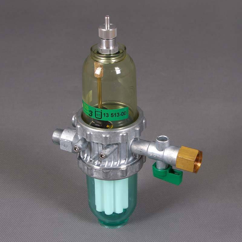 Сепаратор воздуха Oventrop Toc-Duo-3 3/8 НВ с фильтром для дизтоплива 10002013