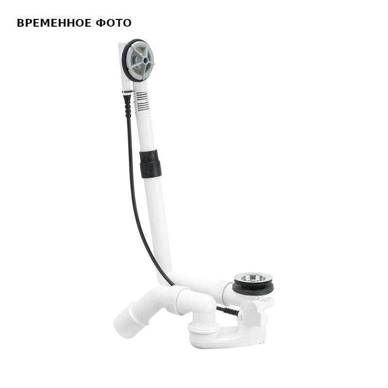 Слив-перелив для ванны Viega Multiplex 40/50x560 мм без накладок 103071