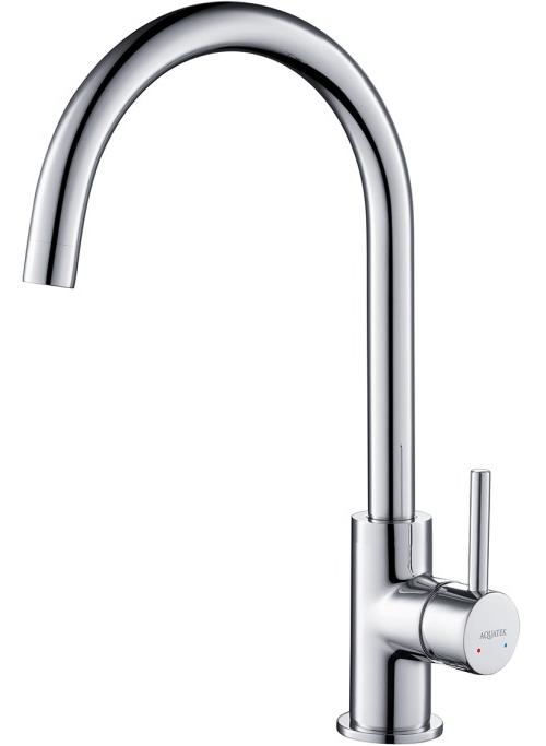 Смеситель для кухни Aquanet Европа хром AQ1382CR