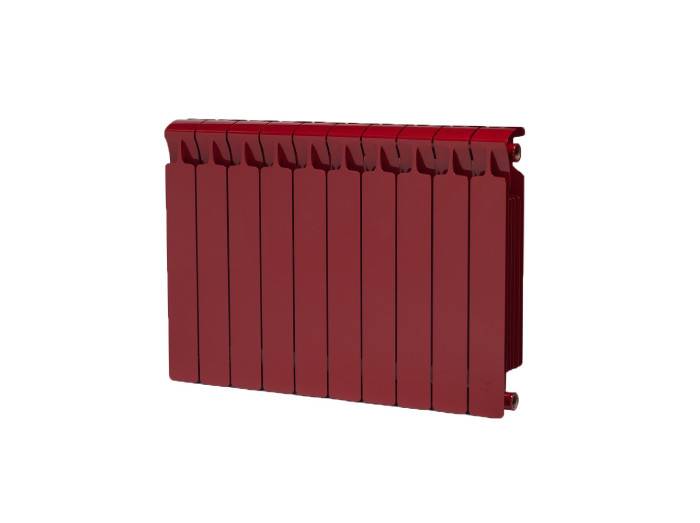 Радиатор биметаллический RIFAR Monolit 500 10 секций боковое подключение Бордо 11650