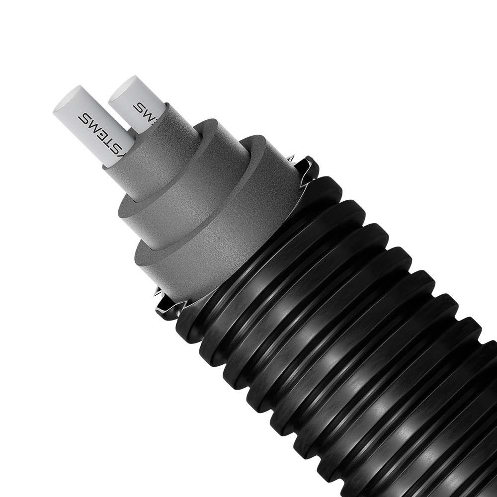 Труба USYSTEMS Varia Twin PE-Xa 2x32x4.4/140 мм PN10 бухта 200 м 1136739