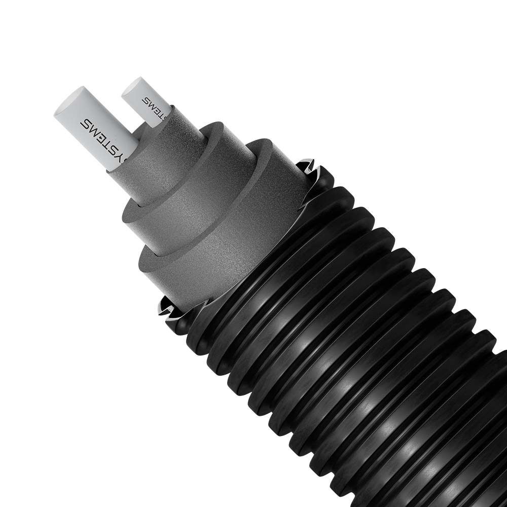 Труба USYSTEMS Aqua Twin PE-Xa 25x3,5-20x2,8/140 PN10 200 м 1136748