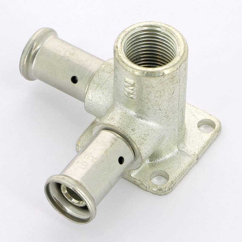 Водорозетка пресс-В проходная HENCO 16х1/2х16 3P-160416