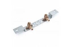 Монтажный блок REHAU RX для скрытого монтажа 75/150 короткий бронза 14563891001