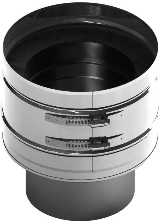 Переход с одностенной на двустенную систему Jeremias DW-FU 130/150 мм DW37130150