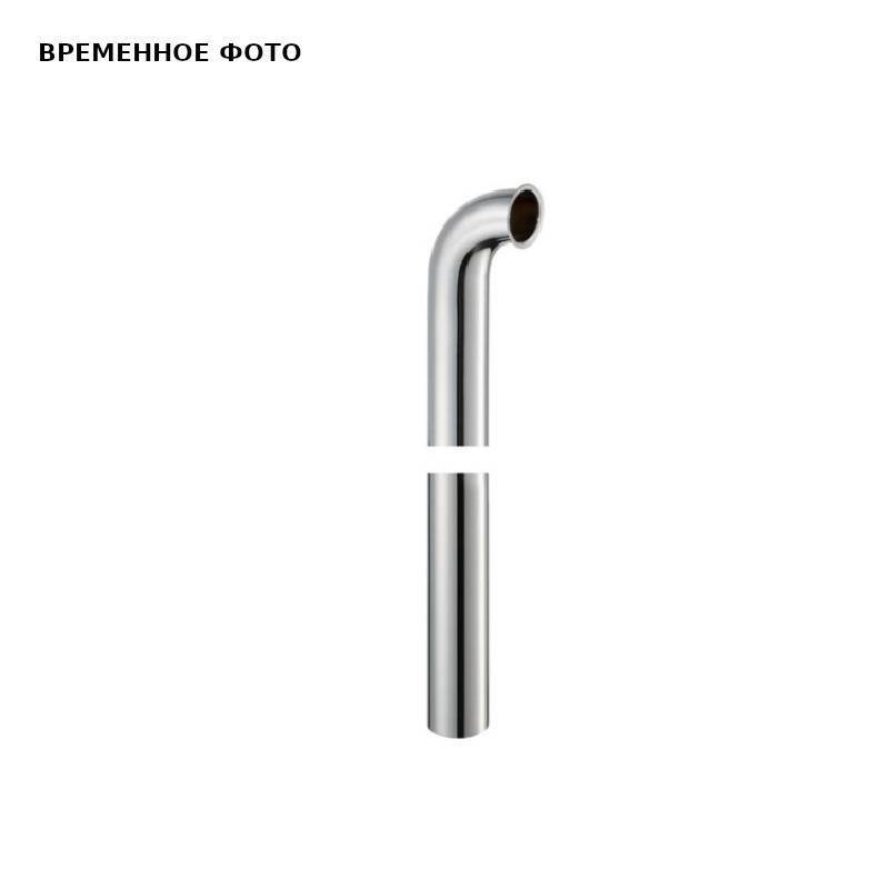 Отводное колено для бутылочных сифонов Viega 39х32х680 мм хром 131104