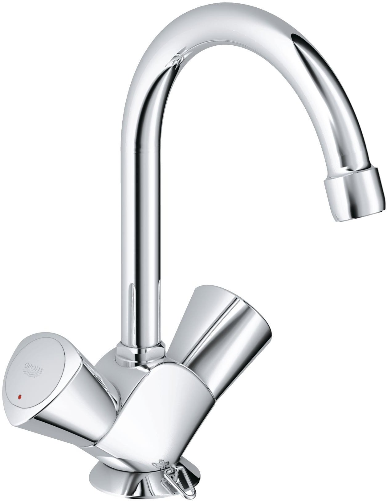 Смеситель для раковины Grohe Costa S с цепочкой хром 21338001