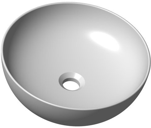 Умывальник RAVAK Uni 400 B Slim 400x400 мм керамический белый XJX01140003