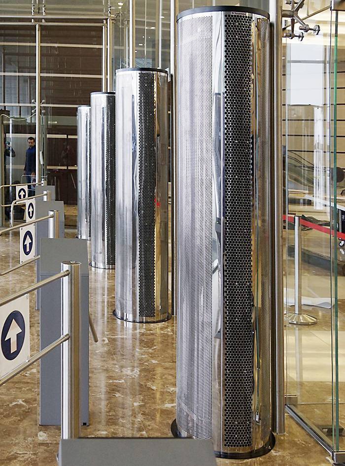 Тепловая завеса водяная Тепломаш КЭВ-115ПW Колонна Бриллиант 116145