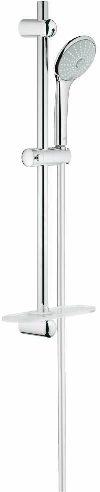 Душевой гарнитур GROHE Euphoria 110 III штанга 600 мм шланг 1500 мм хром 27243001
