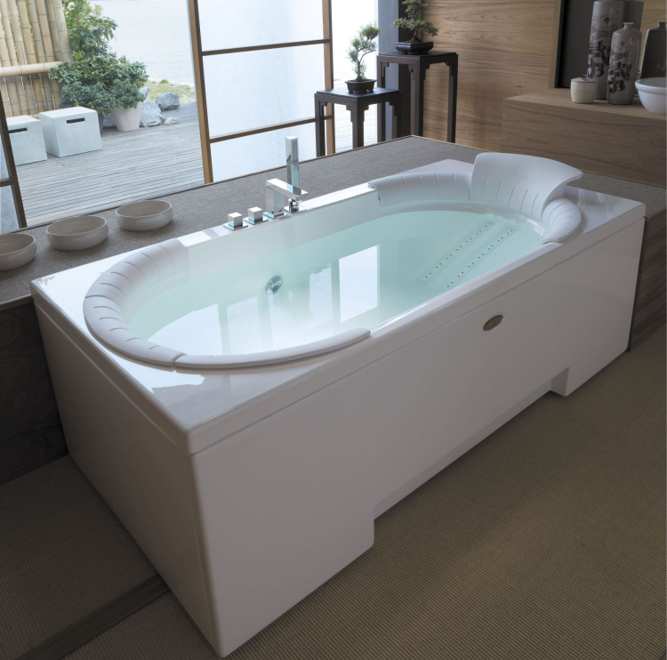 Гидромассажная ванна, Jacuzzi, J-Sha Mi, шгв 1800-900-600, цвет-глянцевый