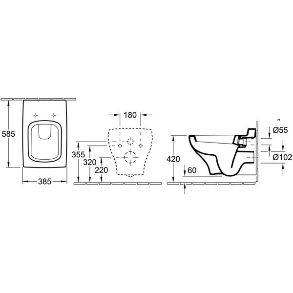 Сиденье для унитаза Villeroy & Boch La Belle SoftClose QuickRelease альпийский белый 9M12S1R1