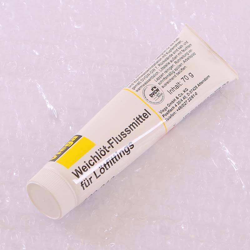 Флюс-паста для мягкого припоя Viega F-SW21 тюбик 70 г 109912