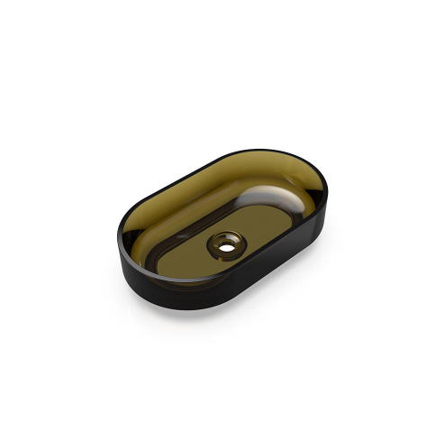 Раковина накладная KNIEF Ellipse Shape 550x320 мм Pyrit 70203030
