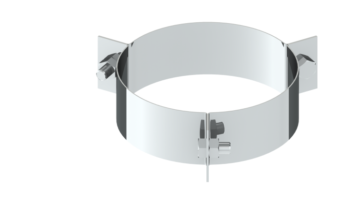 Хомут 3-х точечный под растяжки Jeremias DW-FU 150 мм DW42150