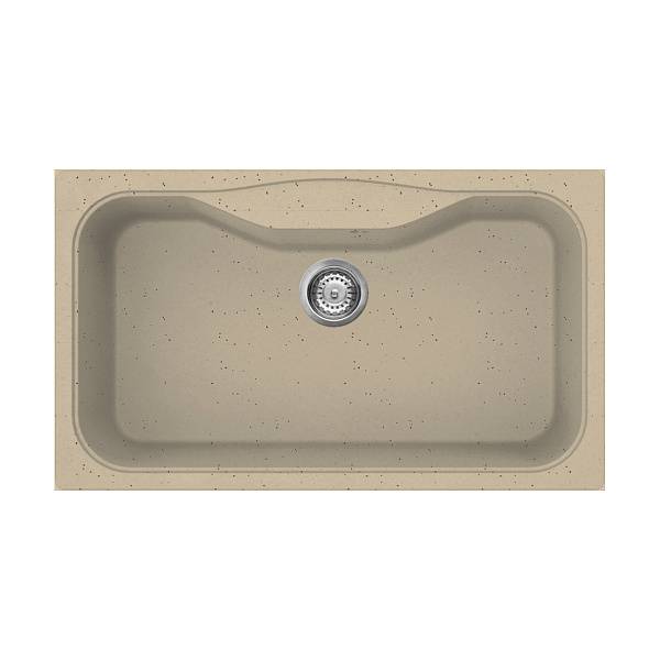 Кухонная мойка Omoikiri Maru 86-CH Tetogranit 86x50 см шампань 4993242