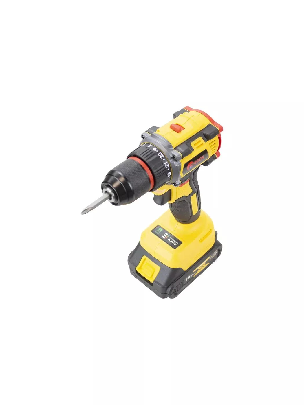 Дрель-шуруповерт аккумуляторная бесщеточная Edon AD-18BL