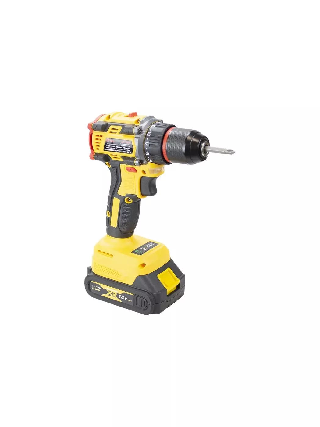 Дрель-шуруповерт аккумуляторная бесщеточная Edon AD-18BL