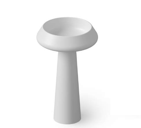 Раковина напольная DEA Design Pedestal Basin 545x545x900 мм белый матовый DD204654518