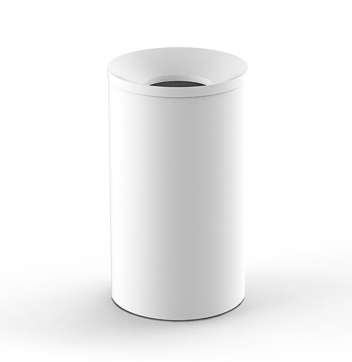 Мусорный бак Decor Walther DW 400x400x700 мм белый матовый 0615650