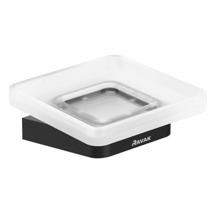 Держатель с мыльницей Ravak 10° TD 200.20 черный X07P556