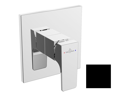 Смеситель для душа Villeroy & Boch Architectura Square однорычажный скрытого монтажа черный TVS125002000K5