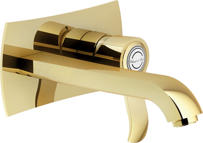 Смеситель для раковины TopZero Sofi 200 мм внешняя часть золото SI98198/1GDP