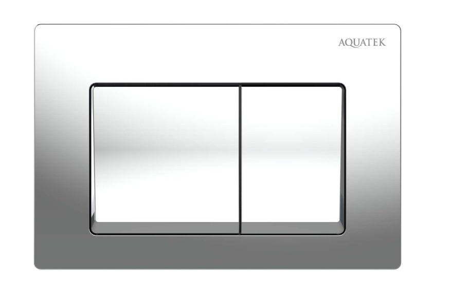 Панель смыва Aquatek Small хром глянец TDI-0000005