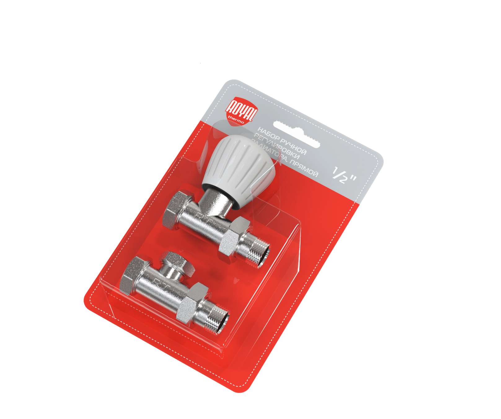 Набор для ручной регулировки радиатора Royal Thermo прямой 1/2 RTE 07.0001