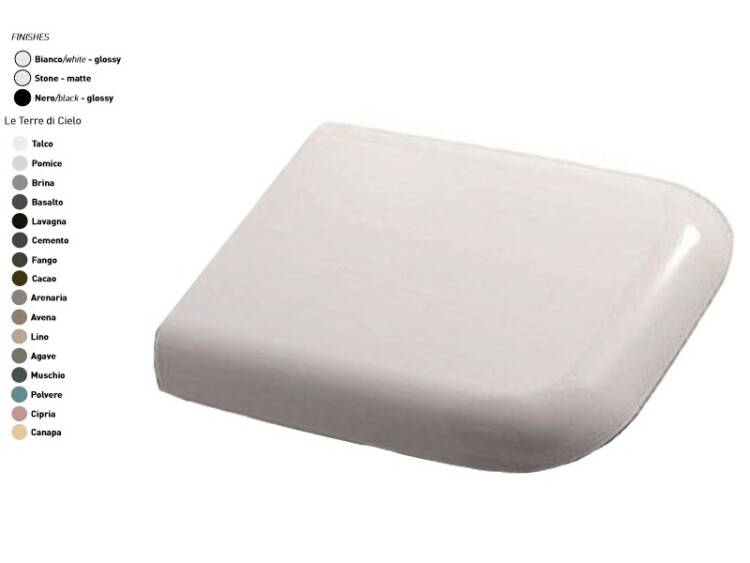 Сиденье для унитаза CIELO Shui цвет Talco CPVSHTFTL