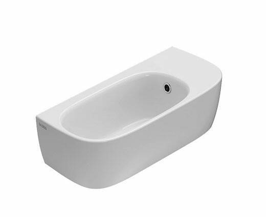 Раковина накладная Globo GENESIS 500х220х150 мм белая GE046BI