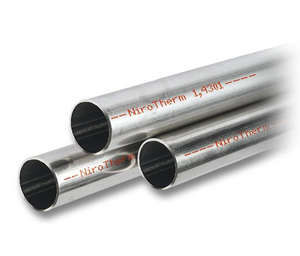 Труба системная SANHA NiroTherm 42x1.1 мм нержавеющая сталь штанга 3 м 6915042