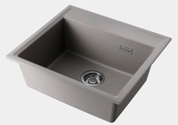 Кухонная мойка Omoikiri Daisen 570x510 мм leningrad grey 4997311