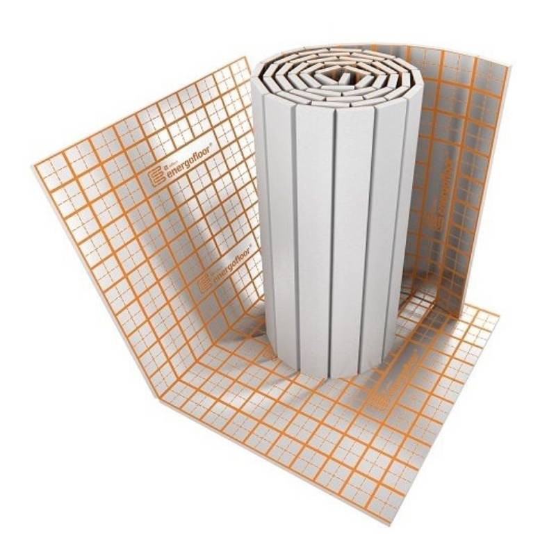 Плита теплоизоляционная Energofloor Tacker AL 30/1-1,6 м толщина 30 мм EFRP3011/6TKRAL