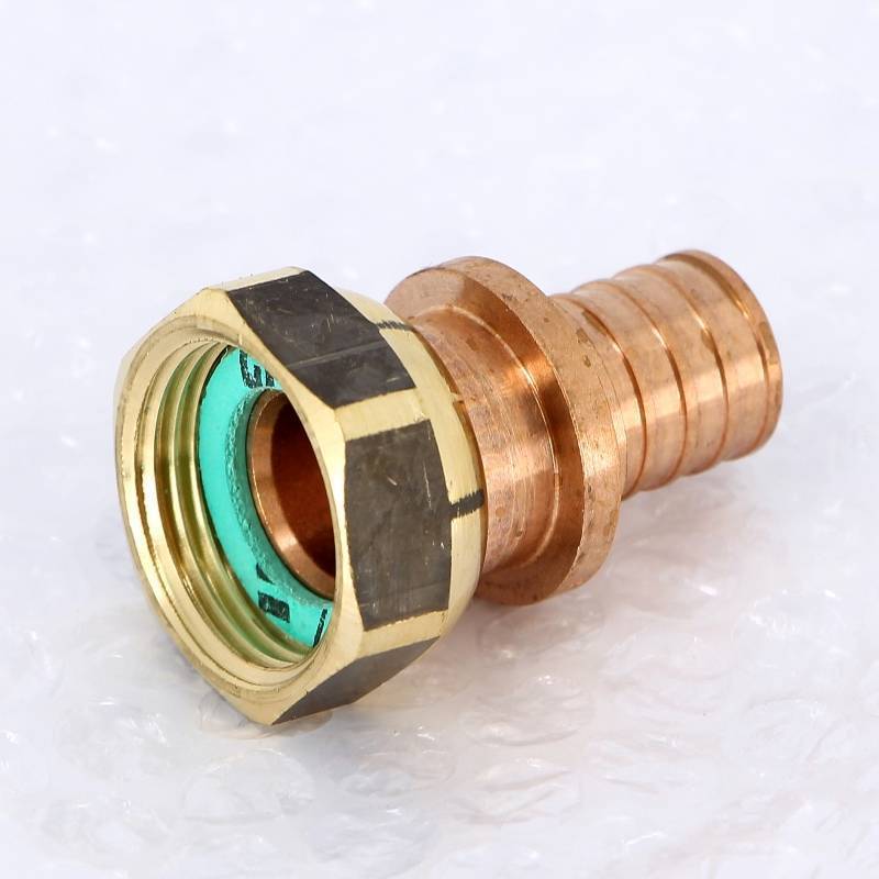 Муфта с накидной гайкой Rehau Rautitan RX+ 20х3/4 бронза 456338