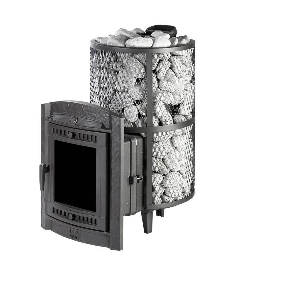 Печь для бани PROMetall Атмосфера XL сетка нержавейка Ap0001