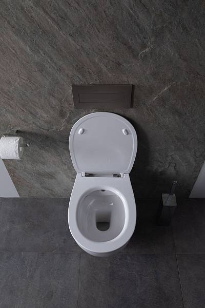 Унитаз подвесной безободковый Allen Brau Fantasy с гигиеническим душем 51x36.3 см 4.11HC1.20