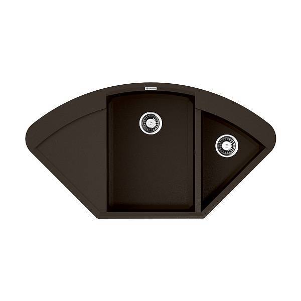 Кухонная мойка Omoikiri Sakaime 105C-DC Tetogranit 105,7x57,5 см темный шоколад 4993208