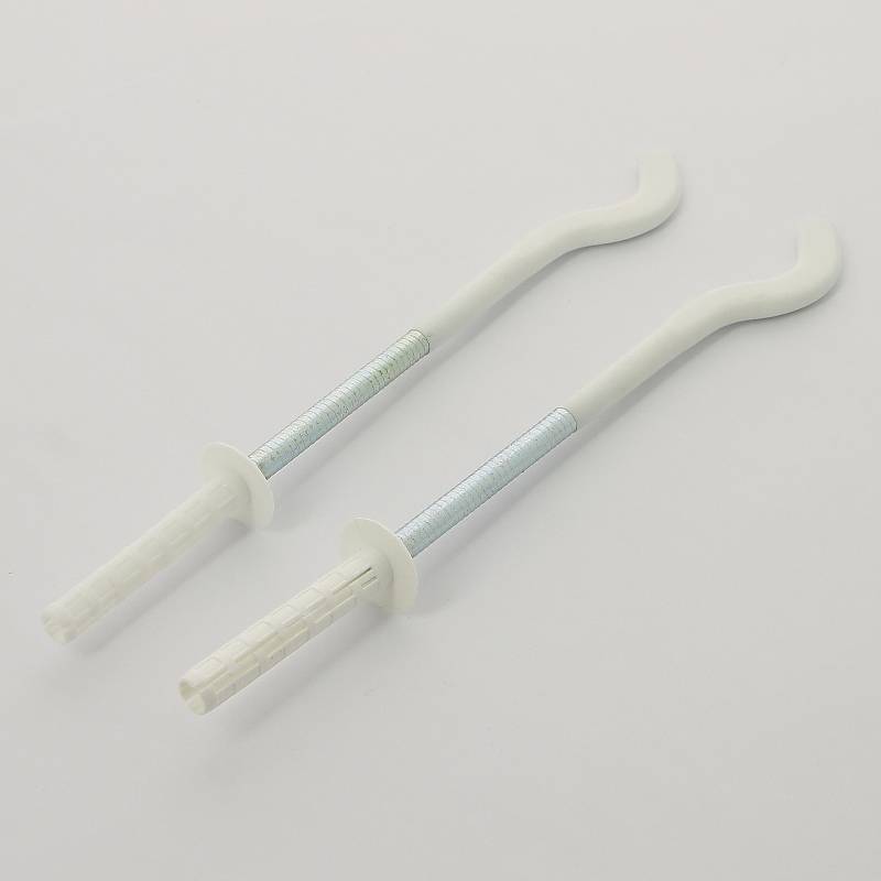 Кронштейн штыревой плоский Uni-Fitt 9х220 мм пластифицированный с дюбелем 870P0922