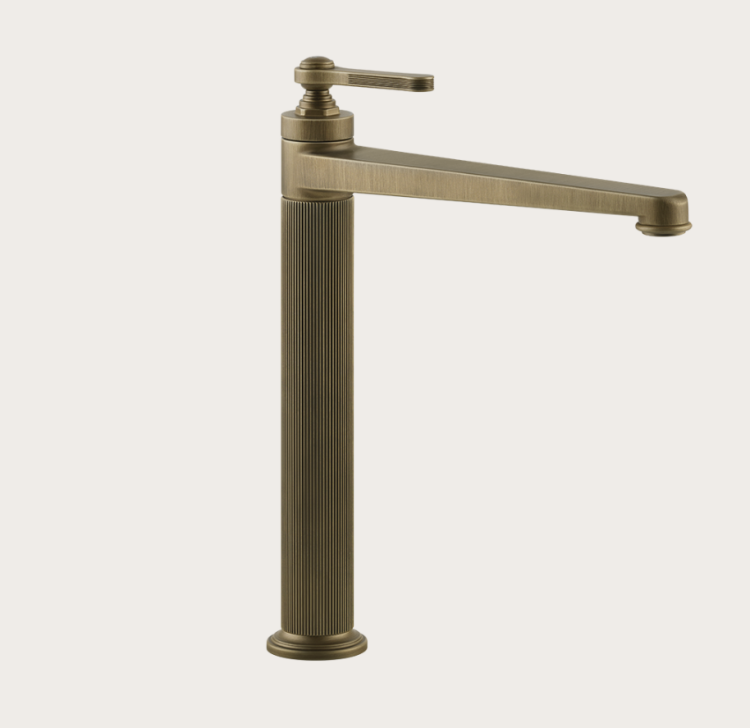 Смеситель для раковины, Gessi, VENTI20, на раковину/столешницу, цвет-Antique Brass